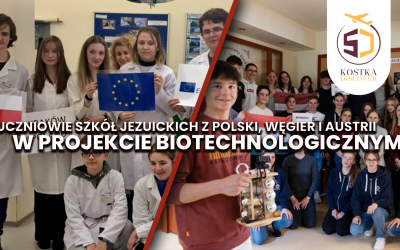 Uczniowie szkół jezuickich z Polski, Węgier i Austrii w projekcie biotechnologicznym