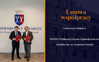 Umowa współpracy pomiędzy Uniwersytetem Rolniczym a KOSTKĄ